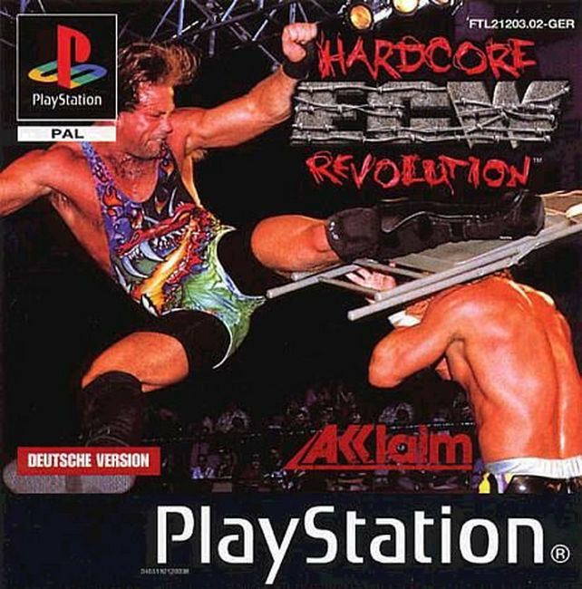Portada de ECW - Hardcore Revolution · PAL Alemania