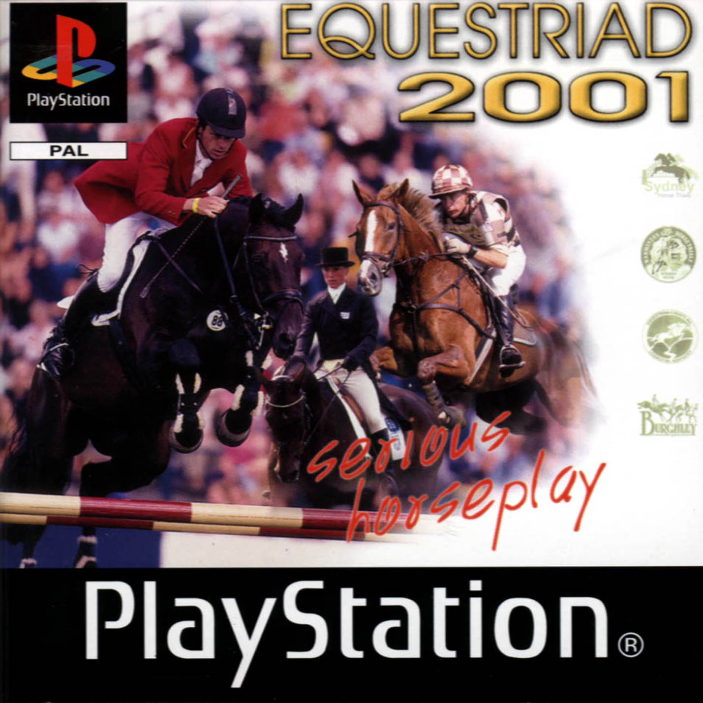 Portada de Equestriad 2001 · PAL Europa