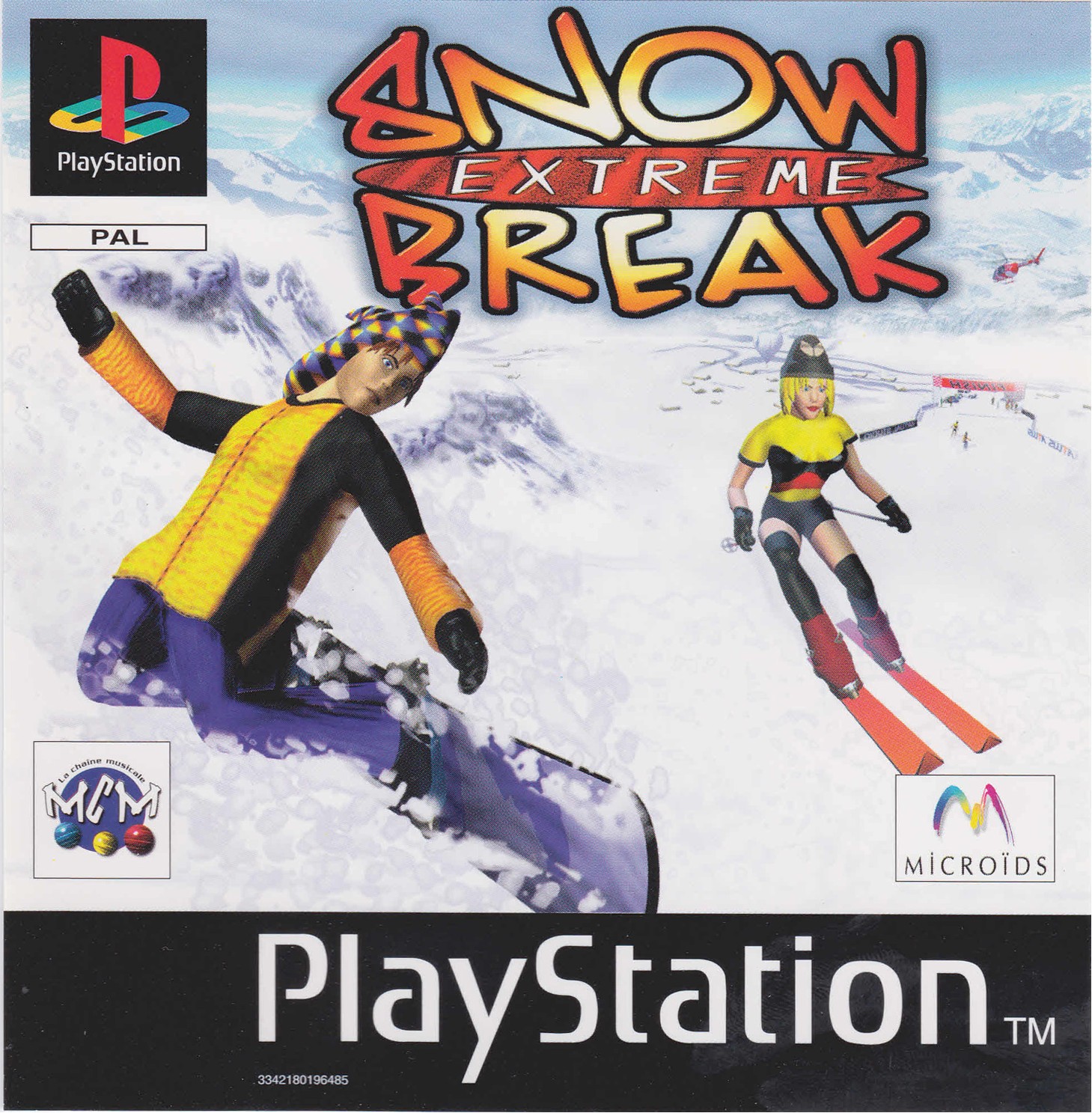 Portada de Extreme Snow Break · PAL Europa
