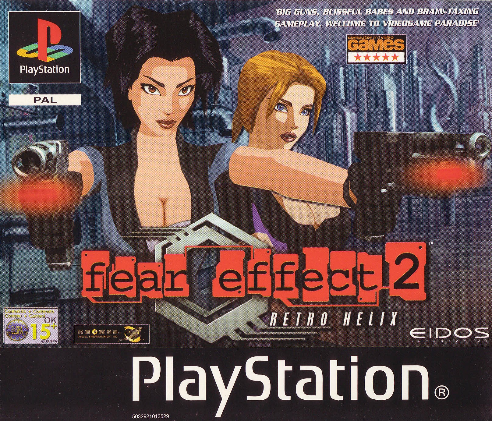 Portada de Fear Effect 2 Retro Helix · EU