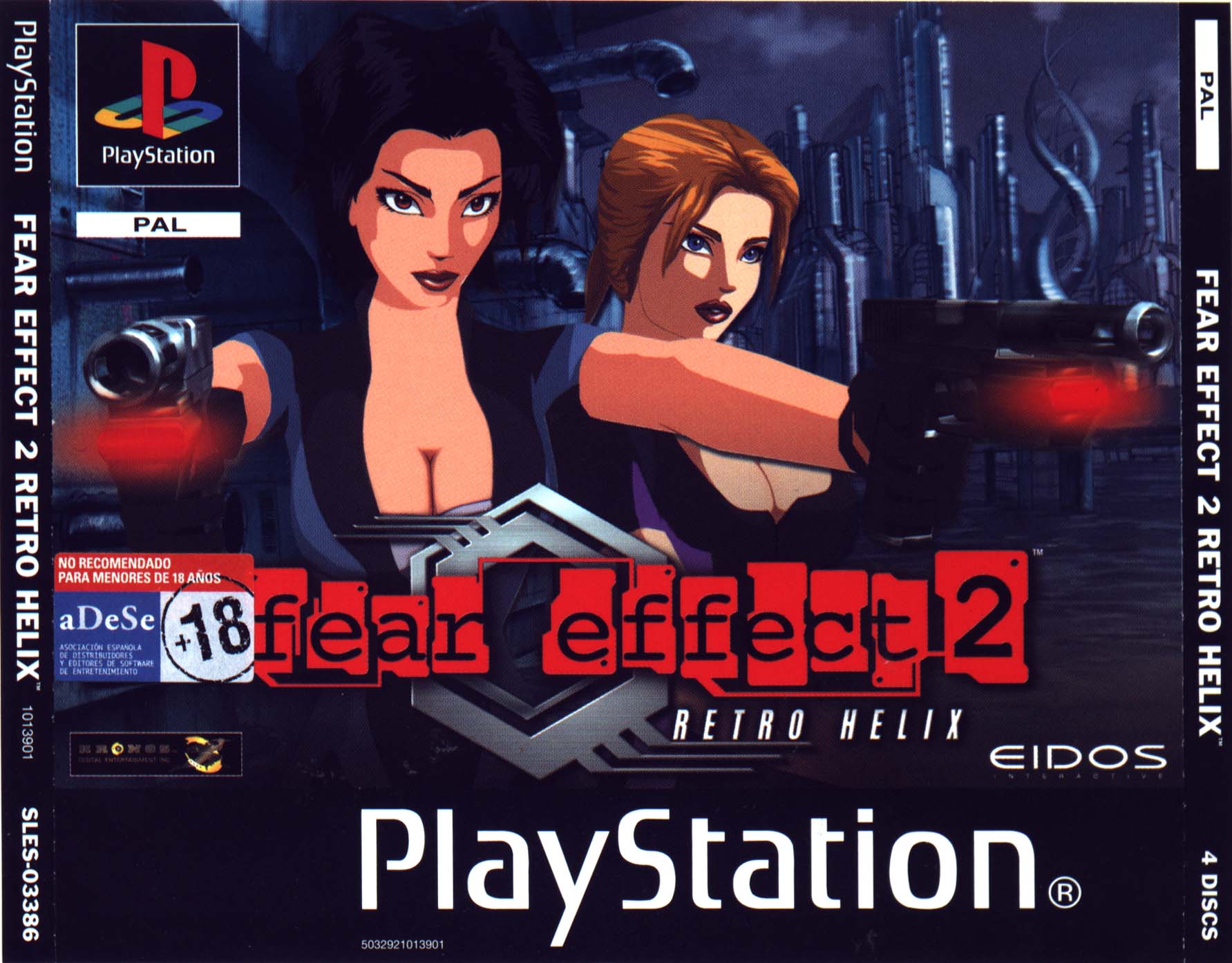 Portada de Fear Effect 2 Retro Helix · EU