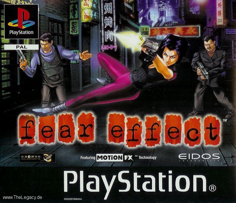 Portada de Fear Effect · PAL Alemania