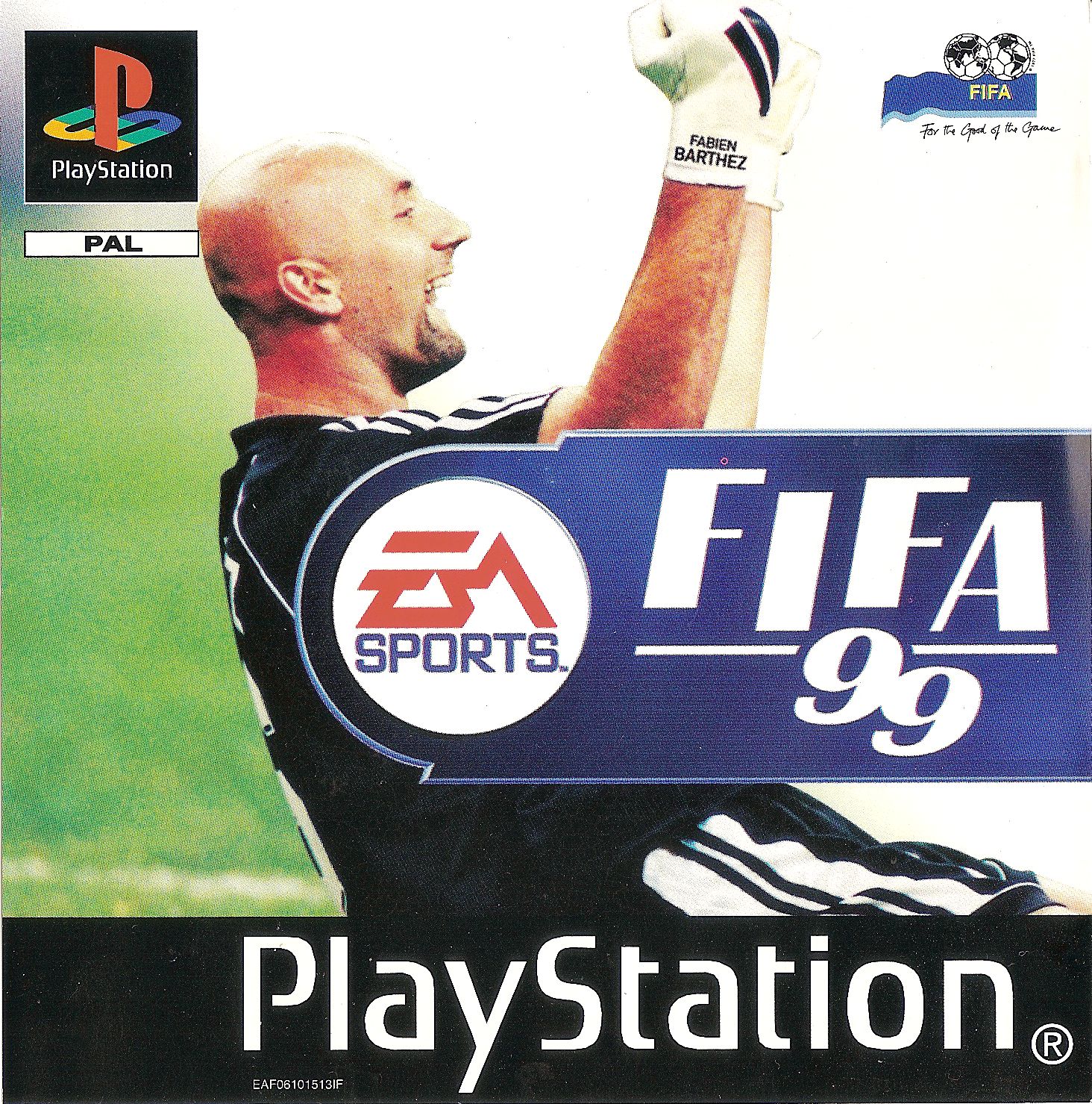 Portada de FIFA '99 · PAL Francia