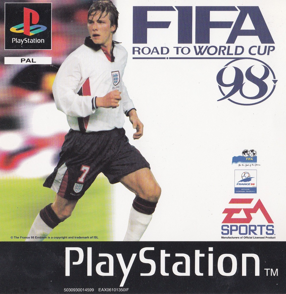 Portada de FIFA Road to World Cup 98 · PAL Europa
