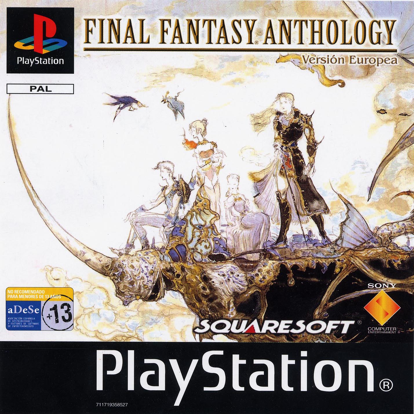 Portada de Final Fantasy Anthology · ES