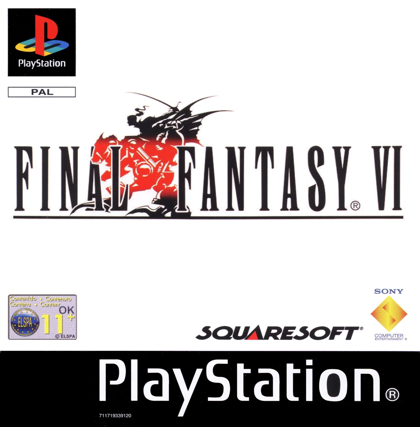 Portada de Final Fantasy VI · EU