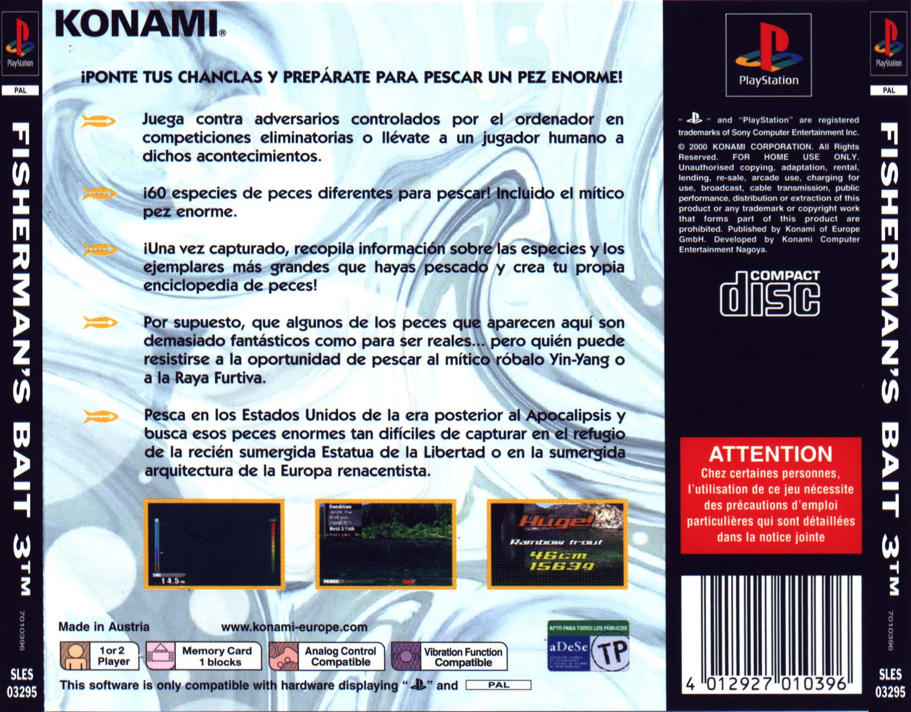 Contraportada de Fisherman's Bait 3 · ES