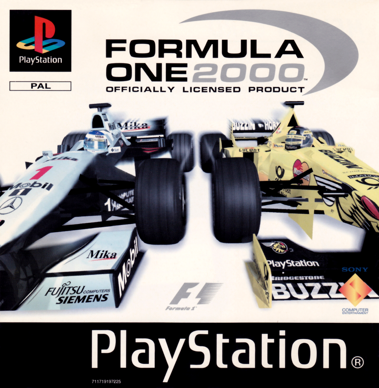 Portada de Formula One 2000 · PAL Europa