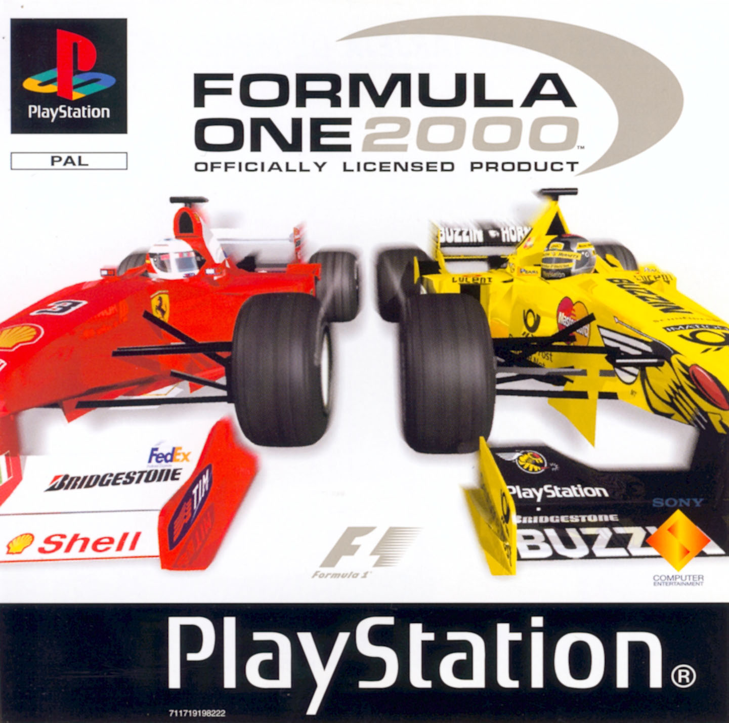 Portada de Formula One 2000 · PAL Europa