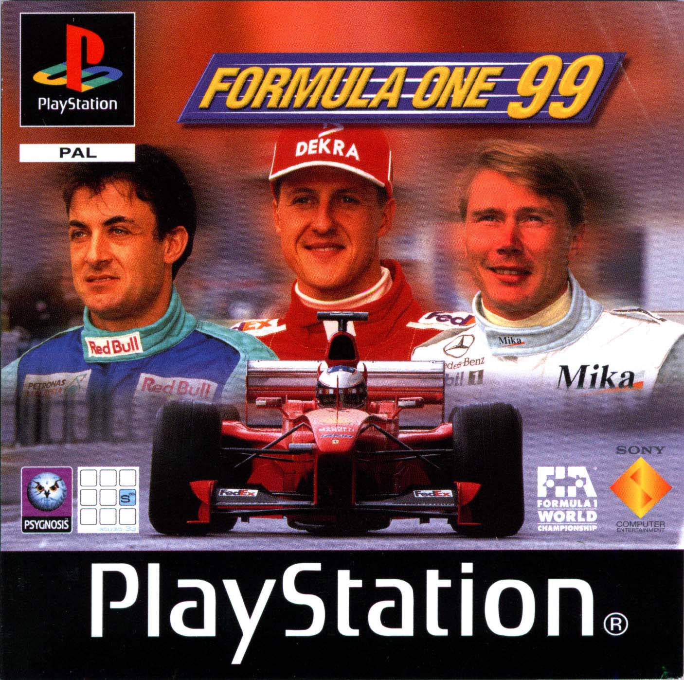 Portada de Formula One 99 · ES