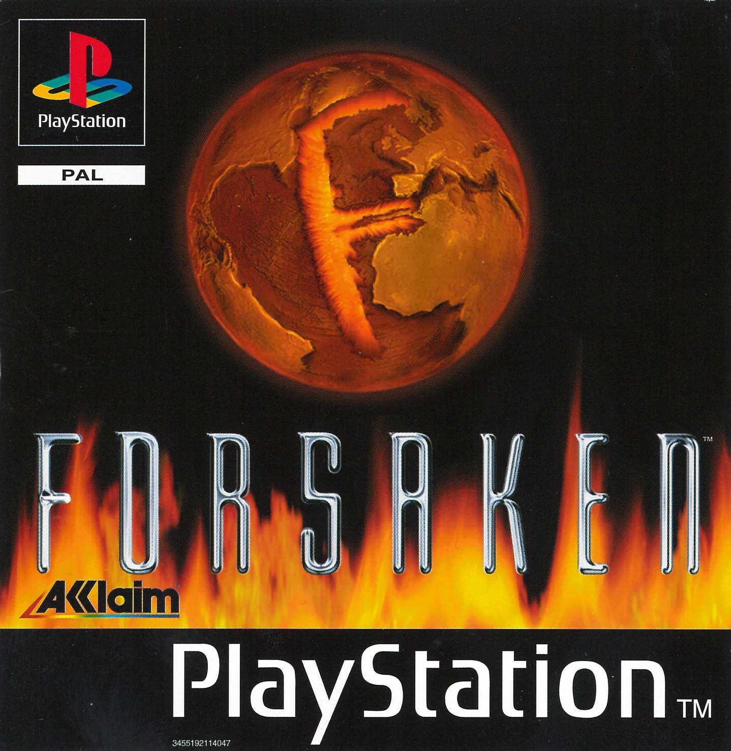 Portada de Forsaken · PAL Francia