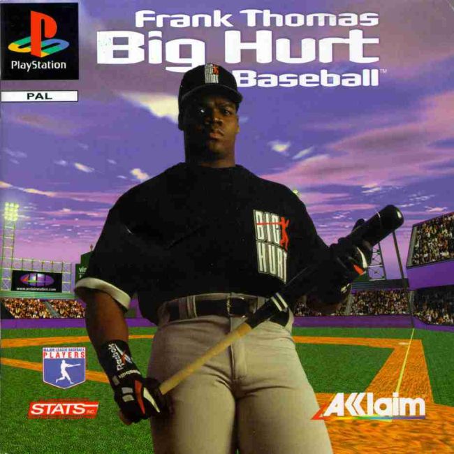 Portada de Frank Thomas Big Hurt Baseball · EU