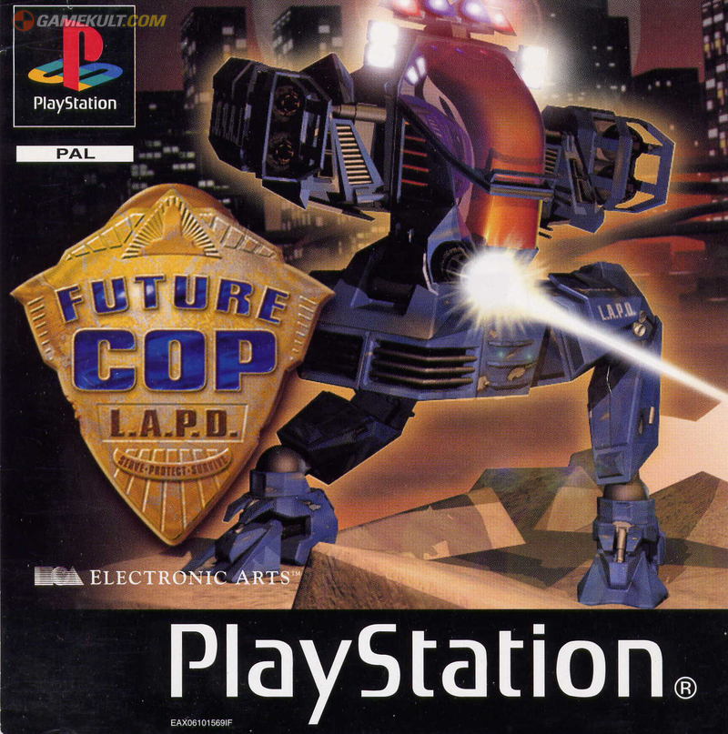 Portada de Future Cop L.A.P.D. · PAL Europa