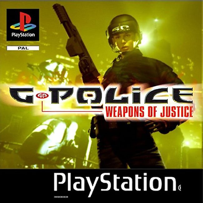 Portada de G-Police - Weapons of Justice · PAL Alemania