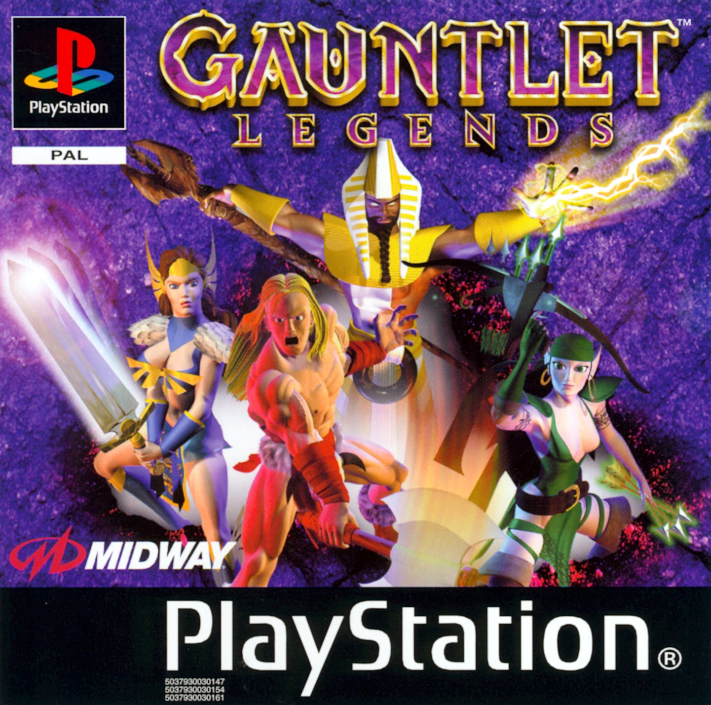 Portada de Gauntlet Legends · PAL Europa