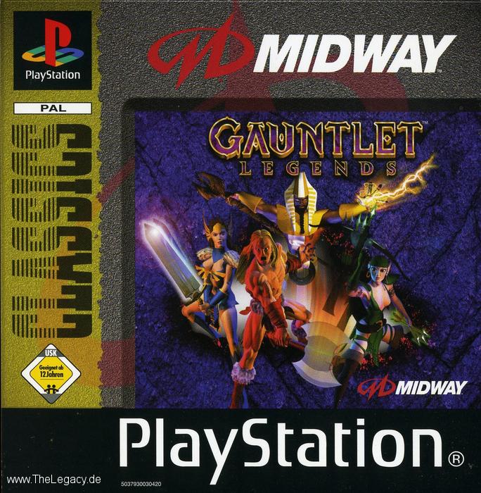 Portada de Gauntlet Legends · PAL Alemania