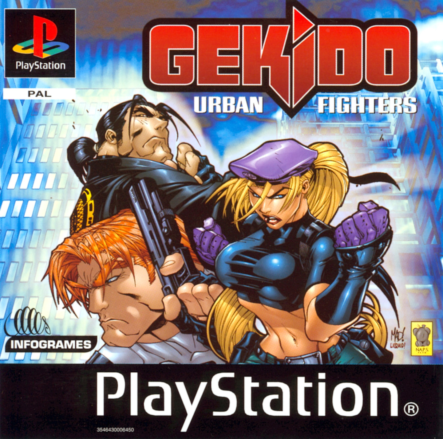 Portada de Gekido Urban Fighters · EU