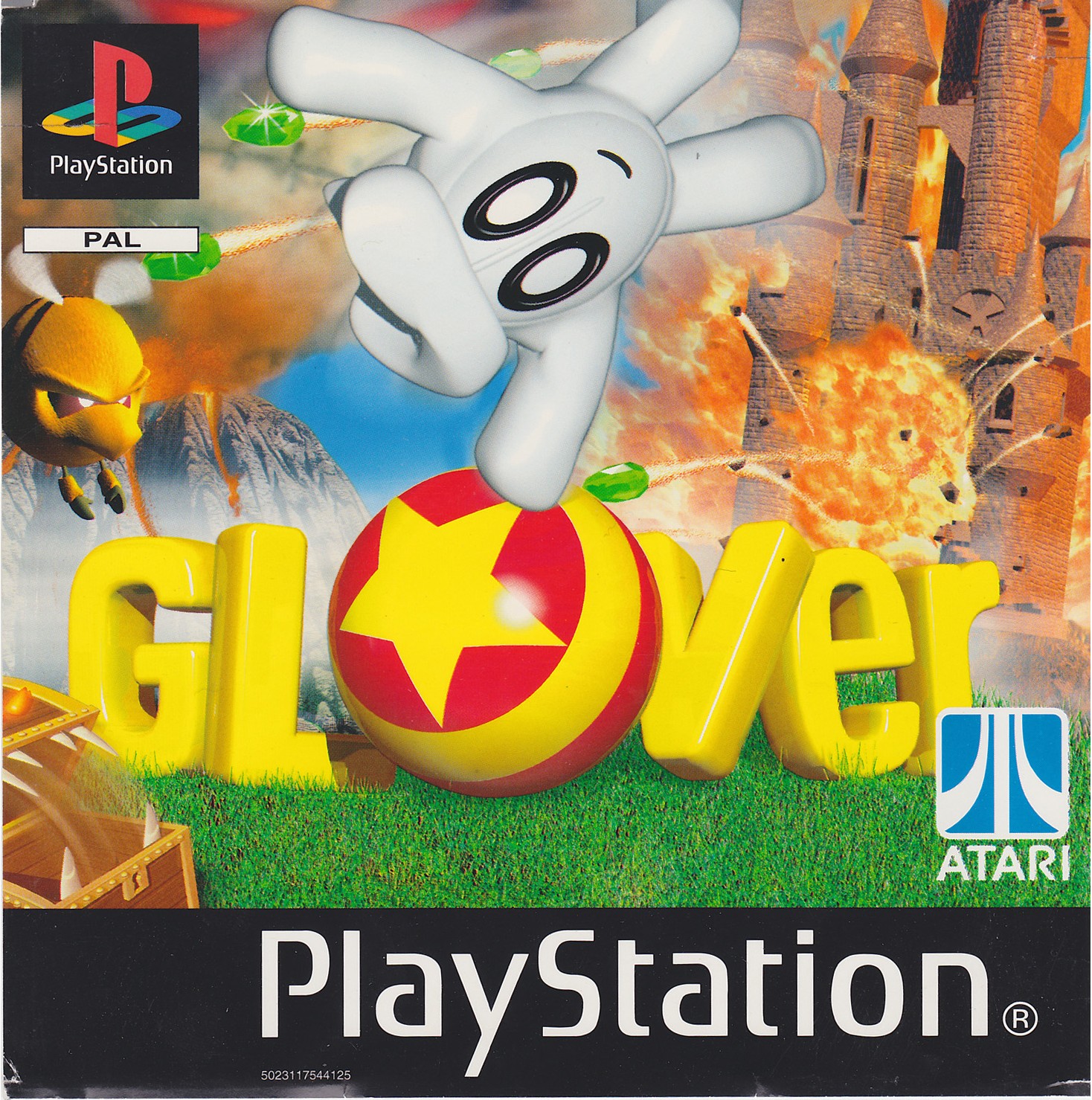 Portada de Glover · PAL Europa