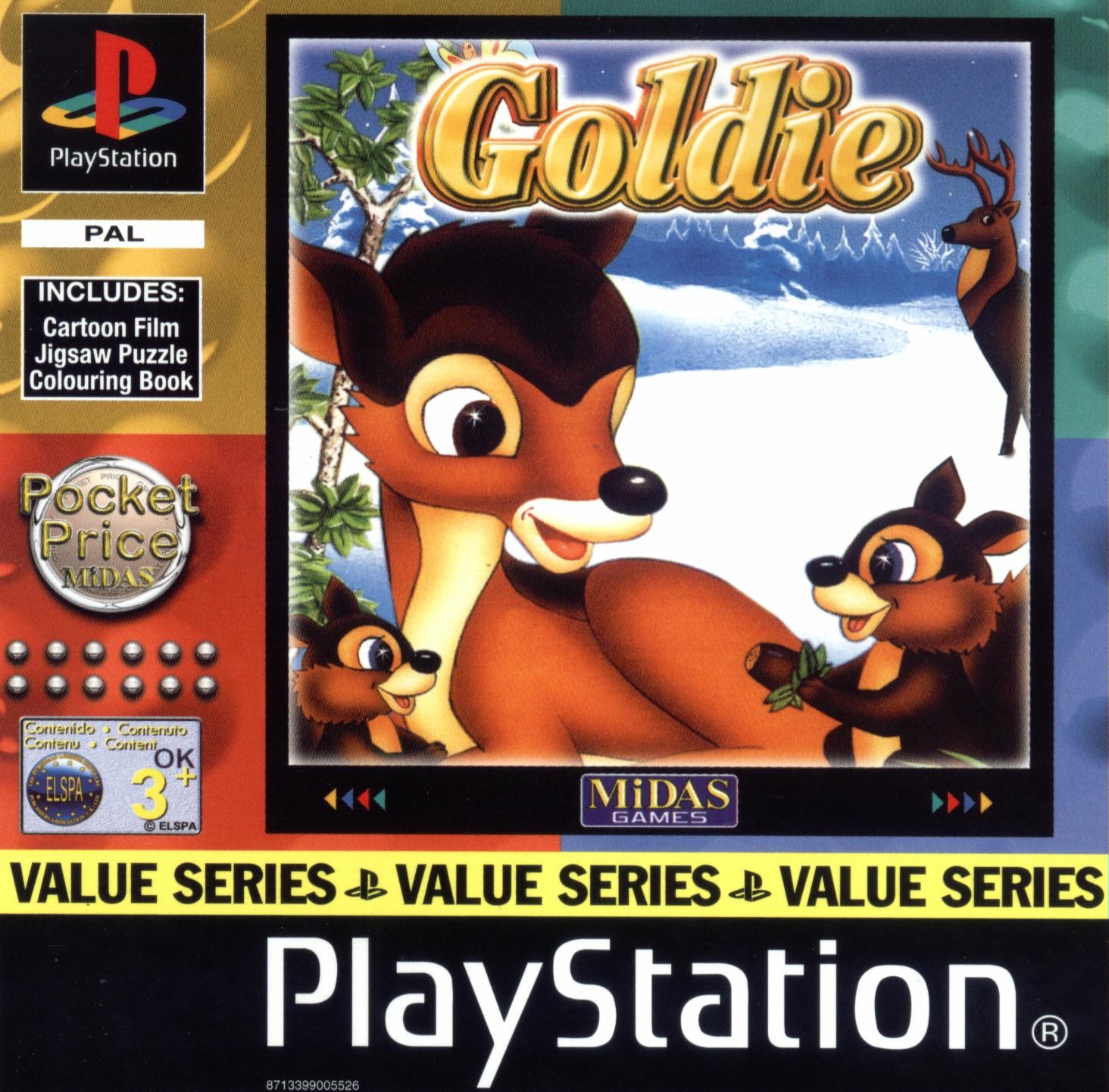 Portada de Goldie · EU