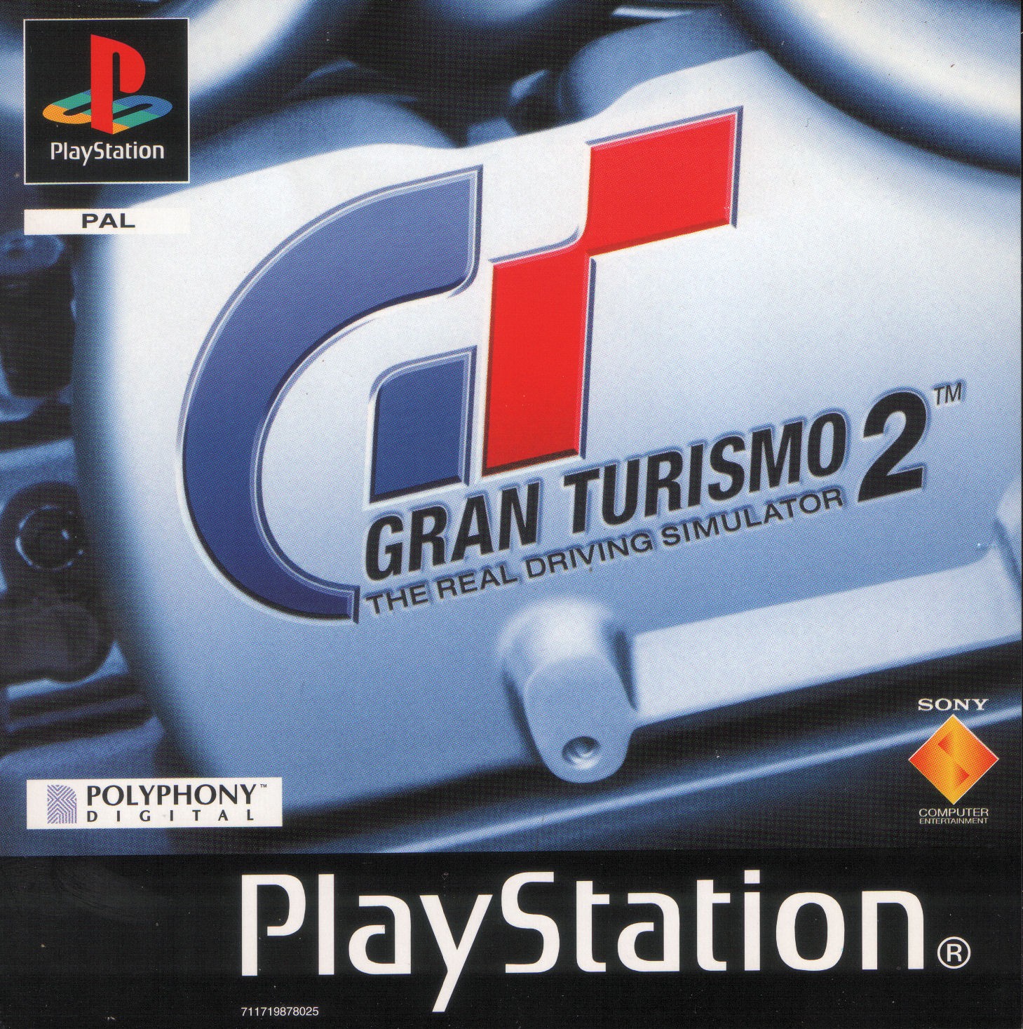 Portada de Gran Turismo 2 · PAL Europa