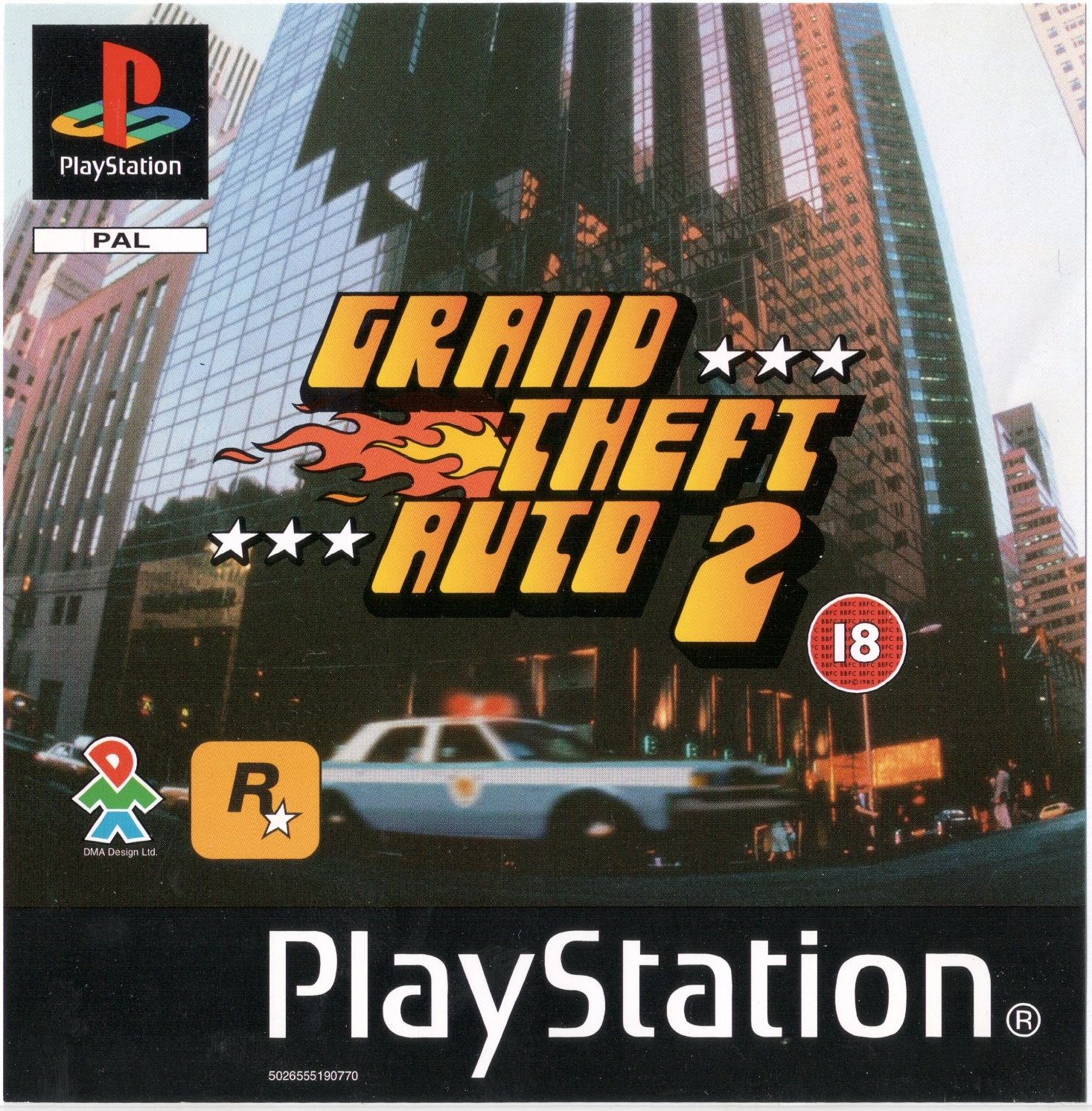 Portada de Grand Theft Auto 2 · EU