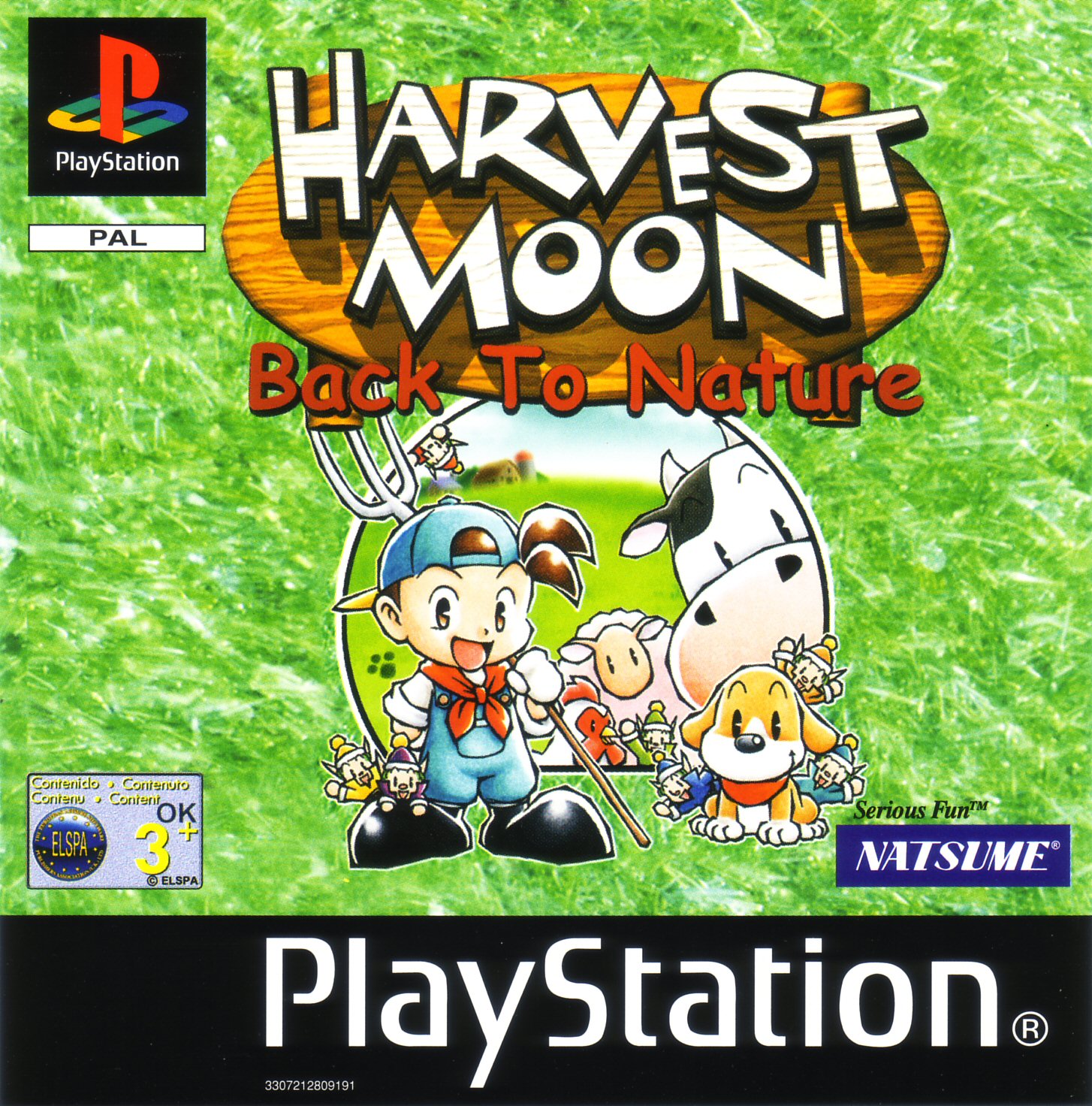 Portada de Harvest Moon Back to Nature · EU