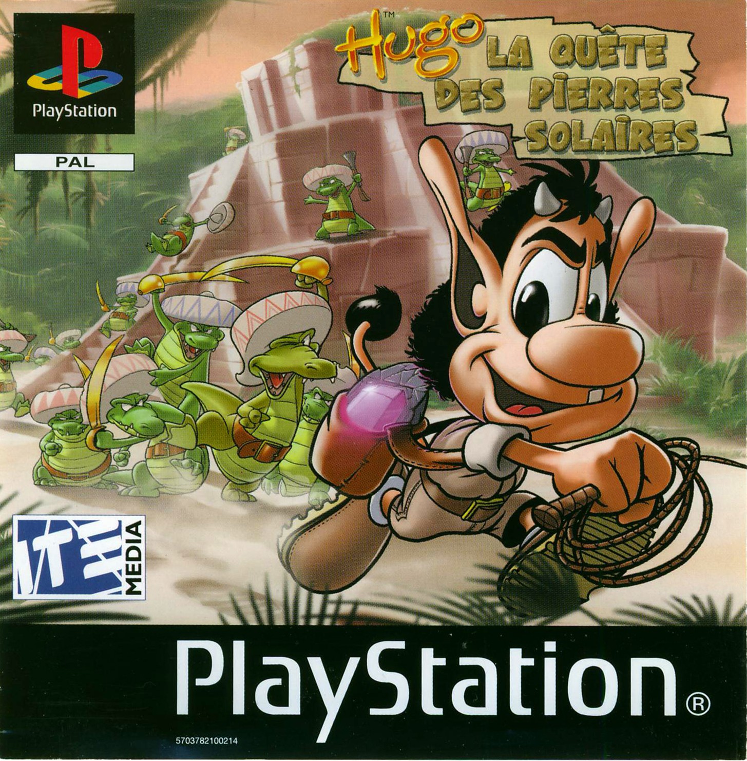 Portada de Hugo The Quest For the Sunstones · FR
