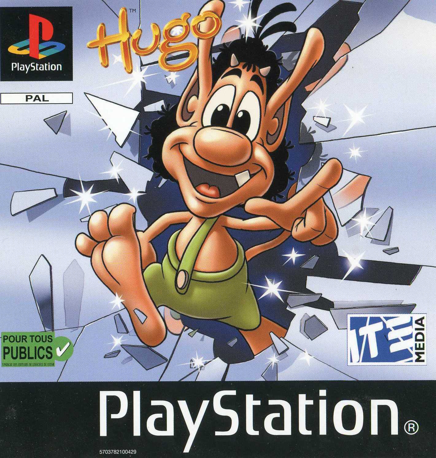 Portada de Hugo The Evil Mirror · PAL Europa