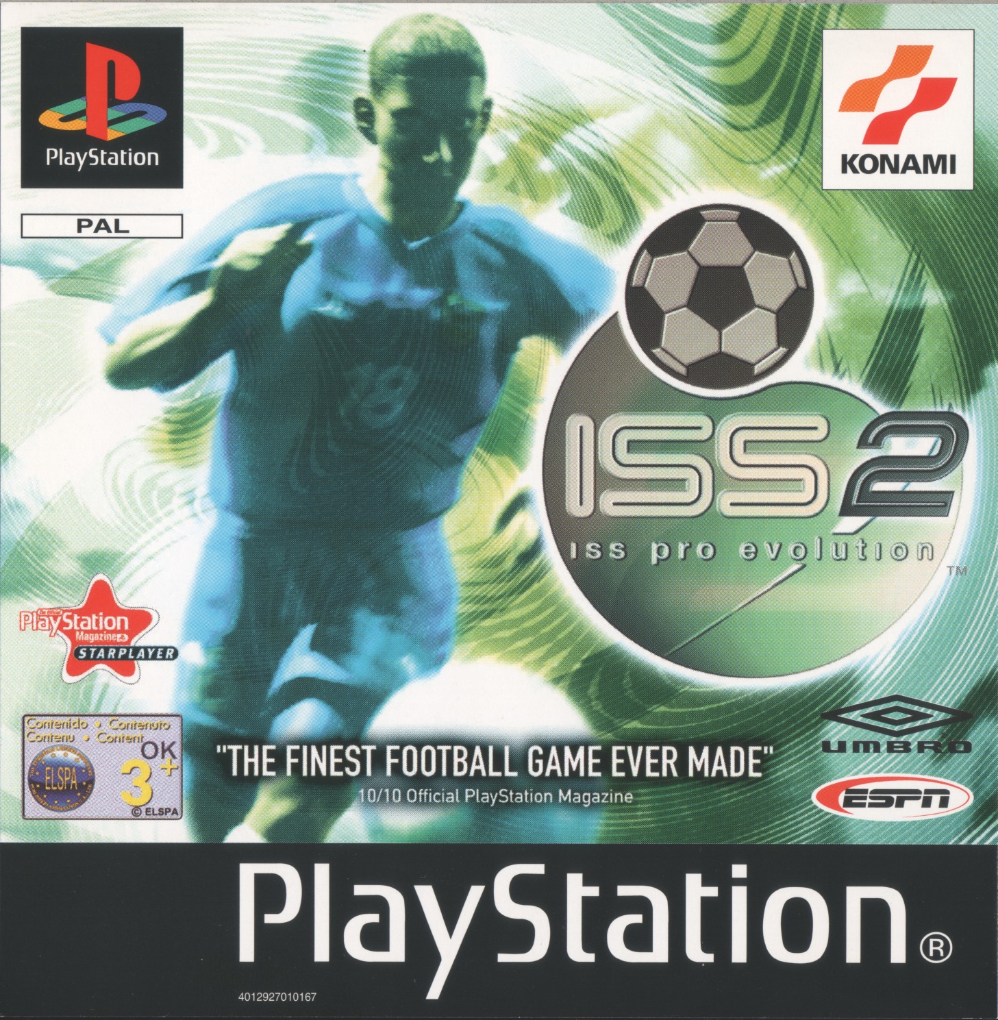 Portada de ISS Pro Evolution 2 · FR