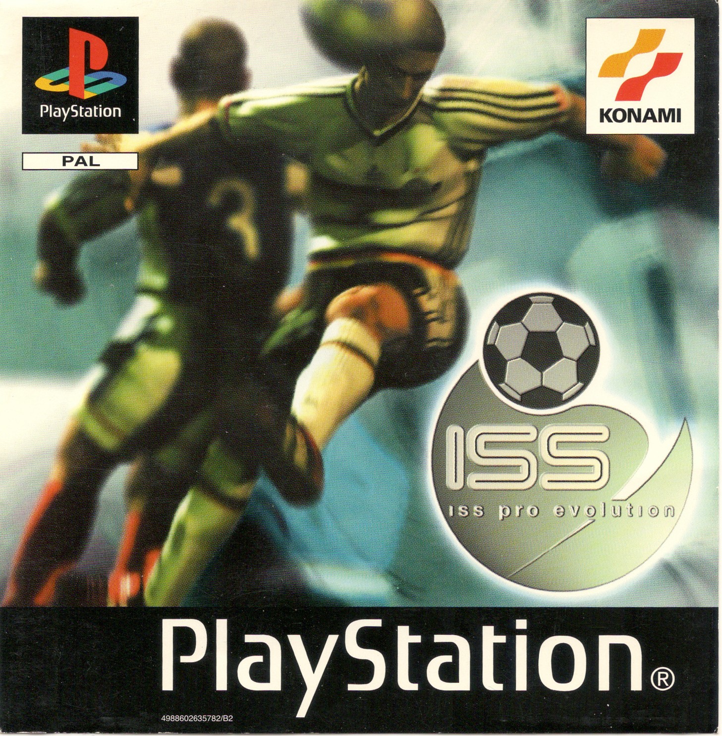 Portada de ISS Pro Evolution · EU