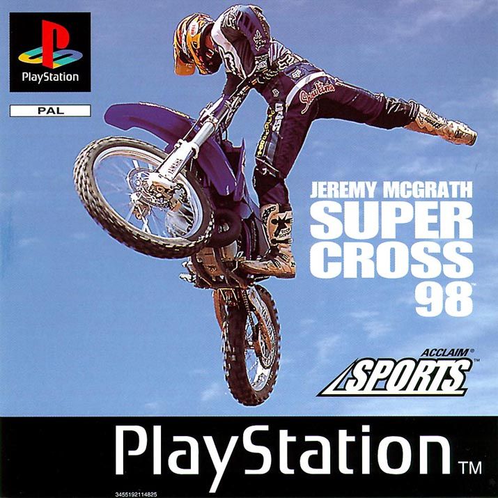 Portada de Jeremy McGrath Supercross 98 · EU