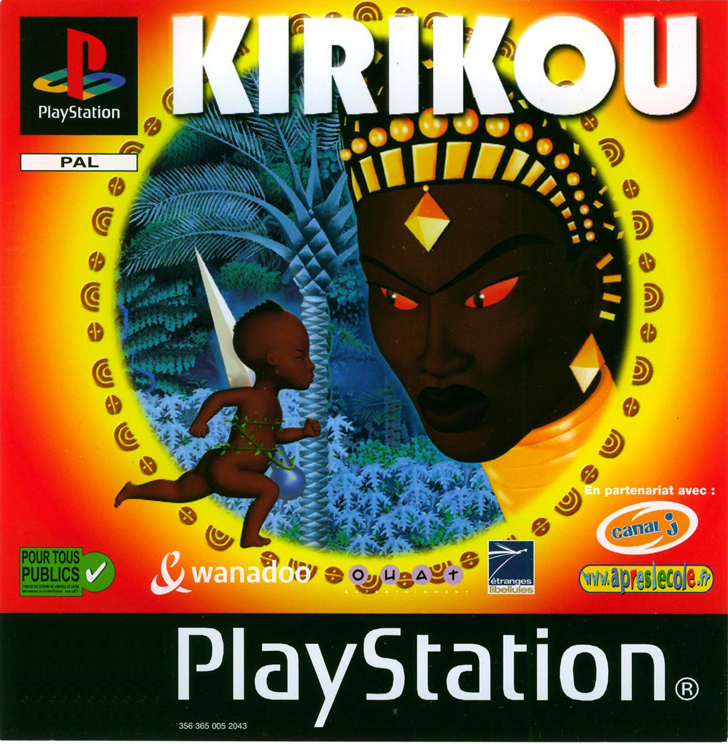 Portada de Kirikou · FR