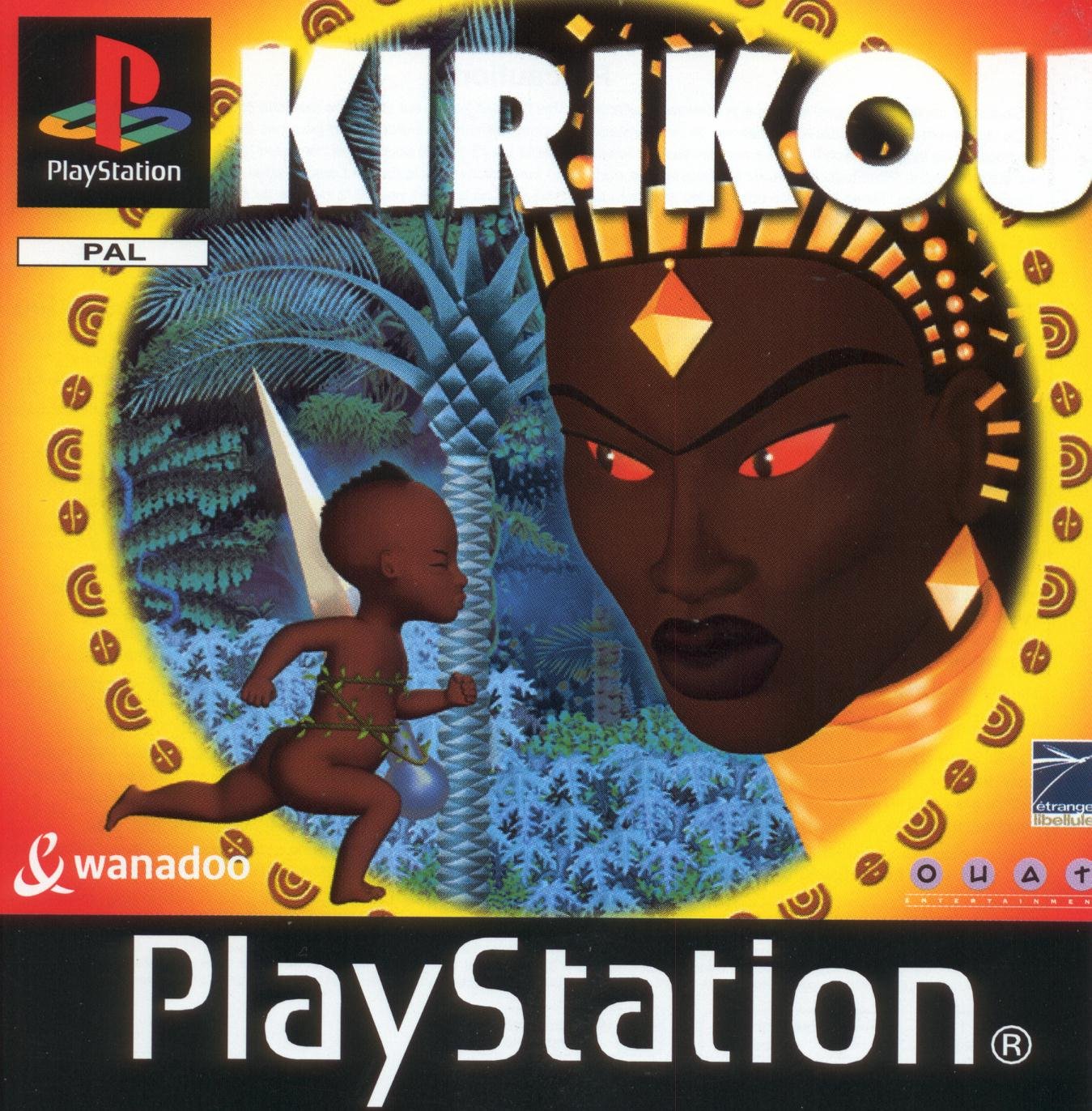 Portada de Kirikou · PAL Europa