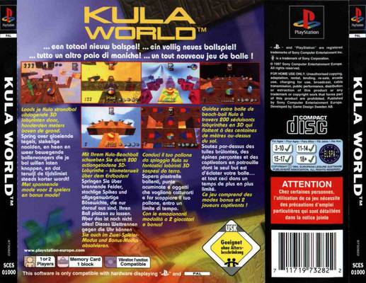 Contraportada de Kula World · EU