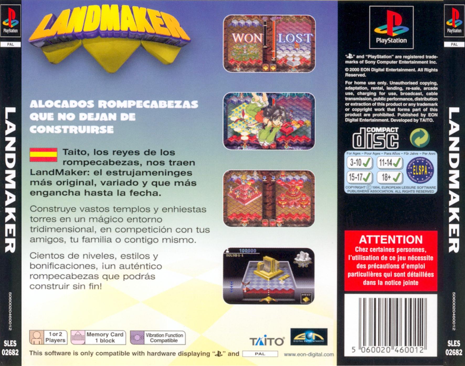 Contraportada de Landmaker · ES