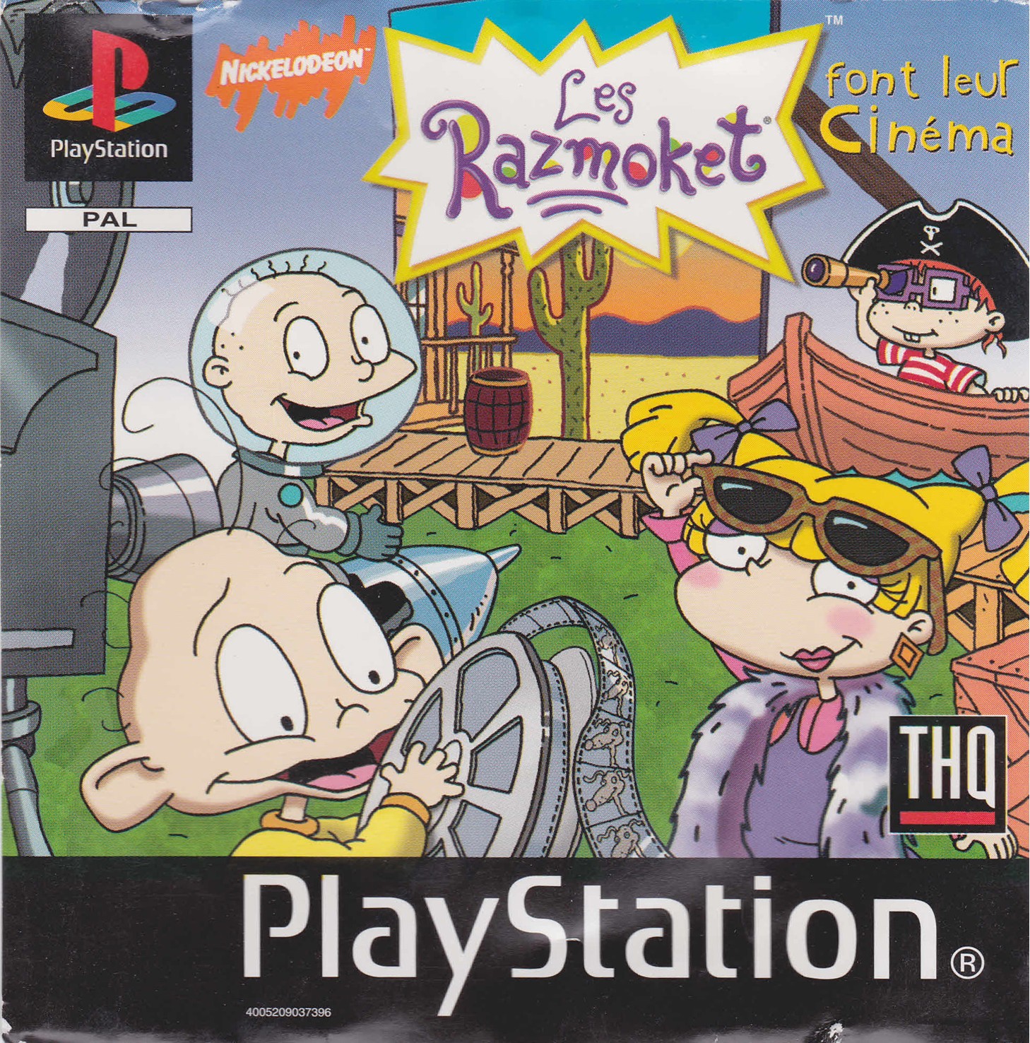 Portada de Les Razmoket Font Leur Cinema · PAL Francia