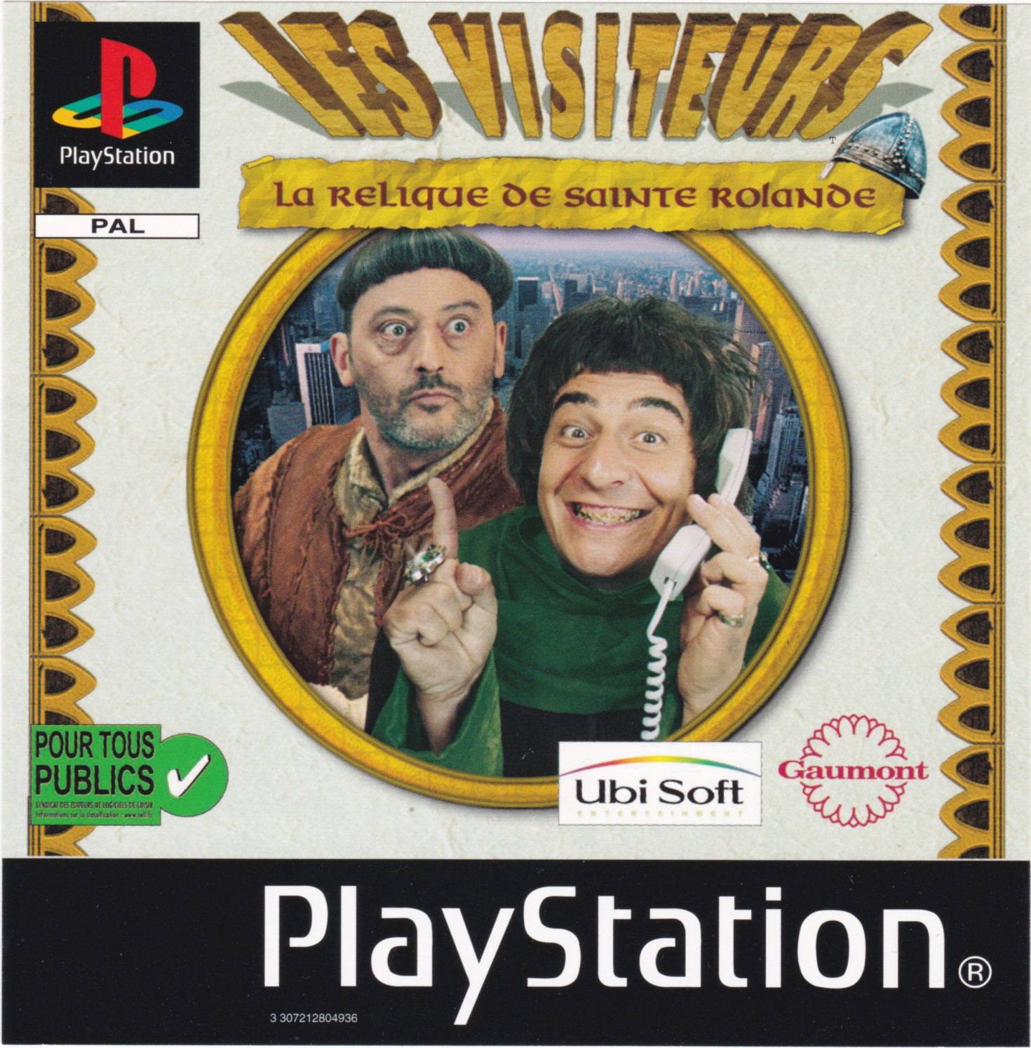Portada de Les Visiteurs La relique de Sainte Rolande · FR