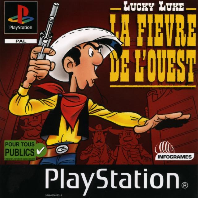 Portada de Lucky Luke Western Fever · FR