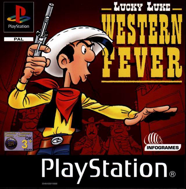 Portada de Lucky Luke Western Fever · EU