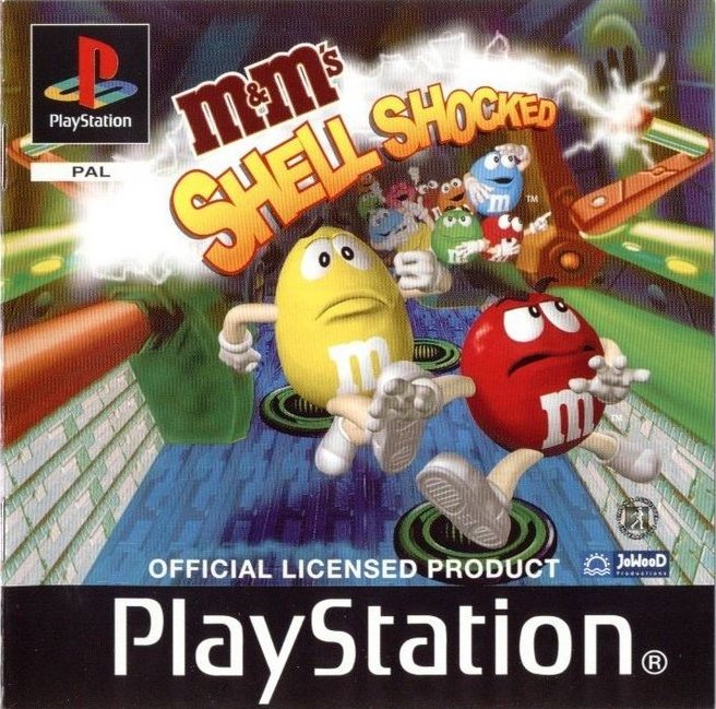 Portada de M&M's Shell Shocked · PAL Europa
