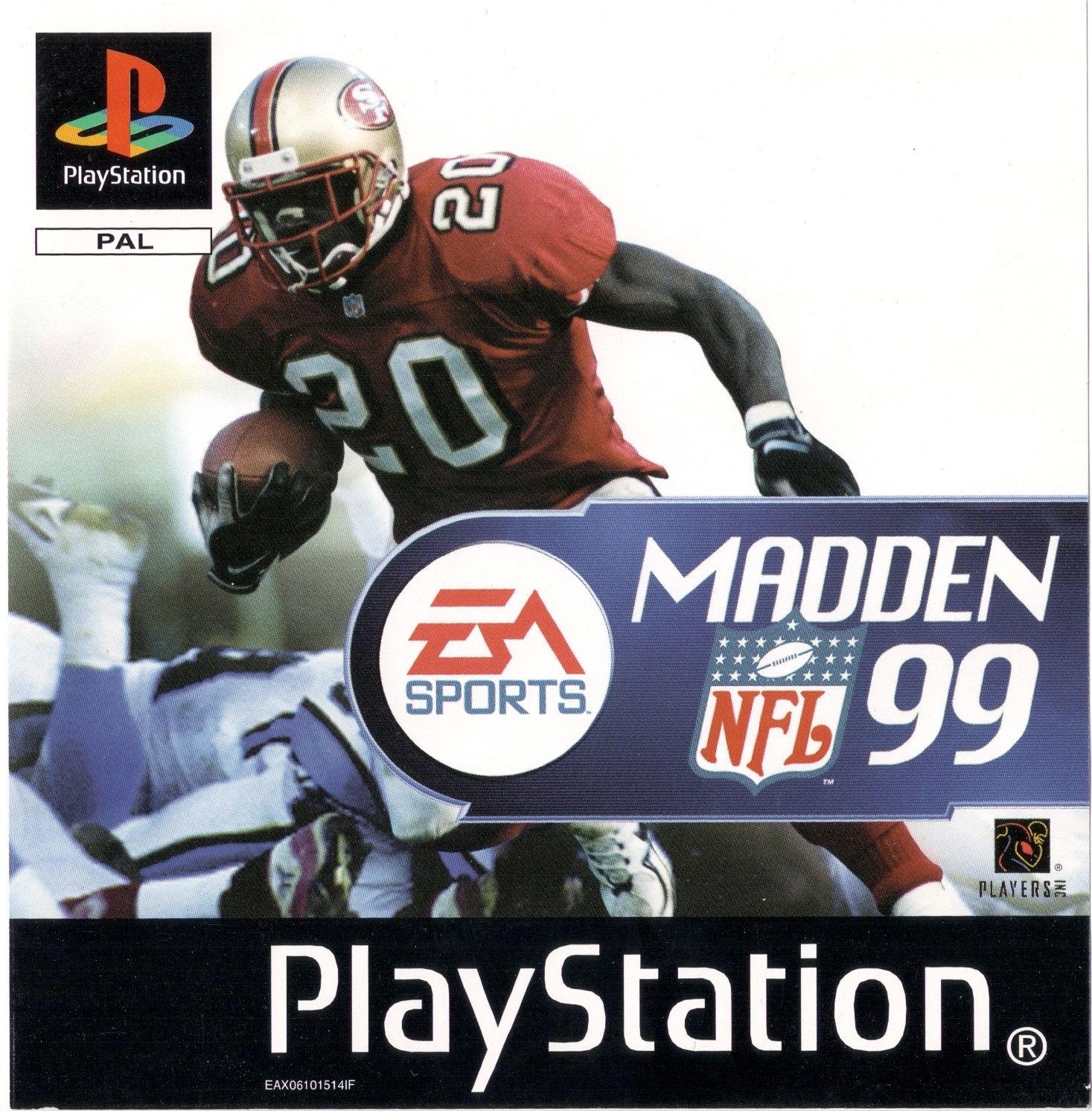 Portada de Madden 99 · PAL Europa