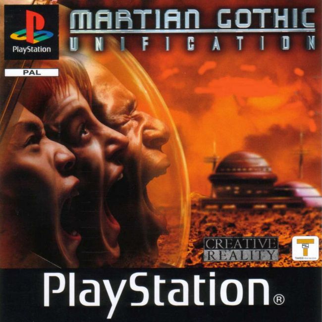 Portada de Martian Gothic Unification · PAL Alemania