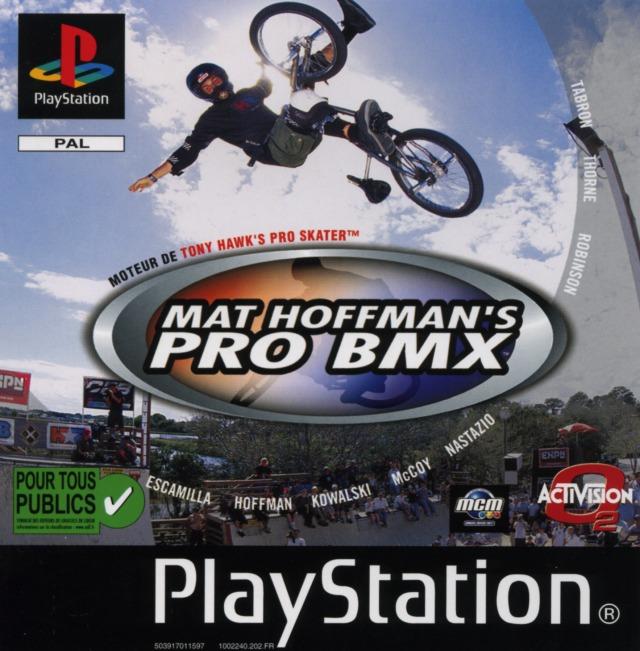 Portada de Mat Hoffman's Pro BMX · PAL Francia