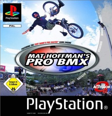 Portada de Mat Hoffman's Pro BMX · PAL Alemania