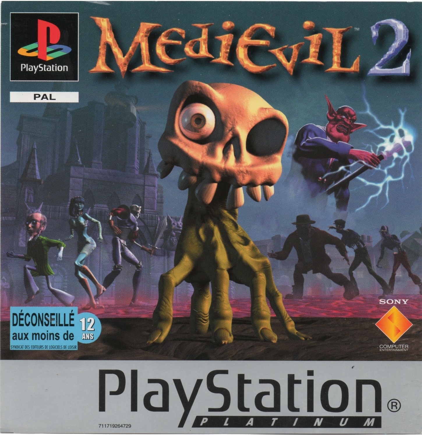 Portada · Platinum de Medievil II · FR