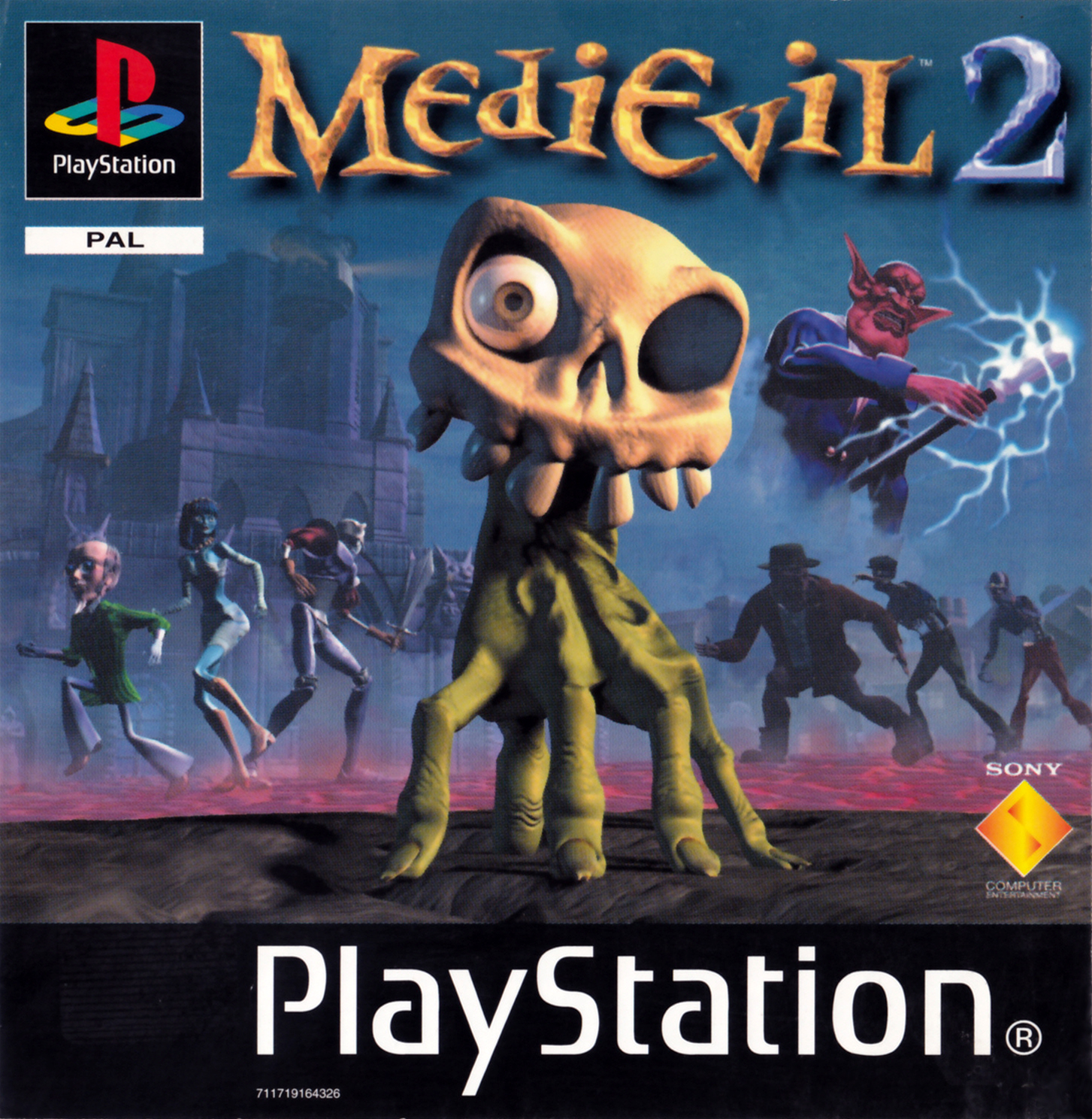 Portada de Medievil II · PAL Europa