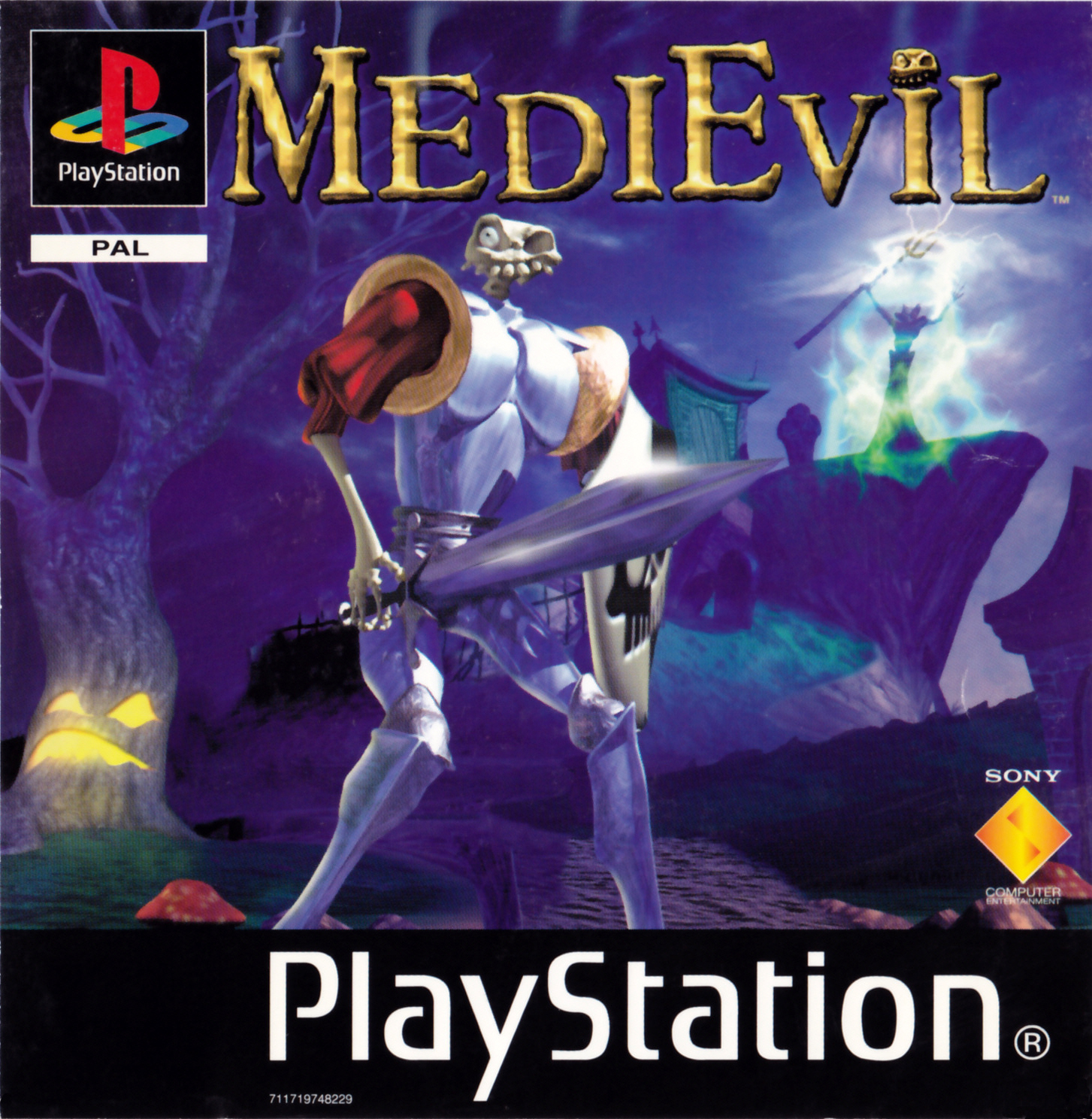 Portada de Medievil · GB