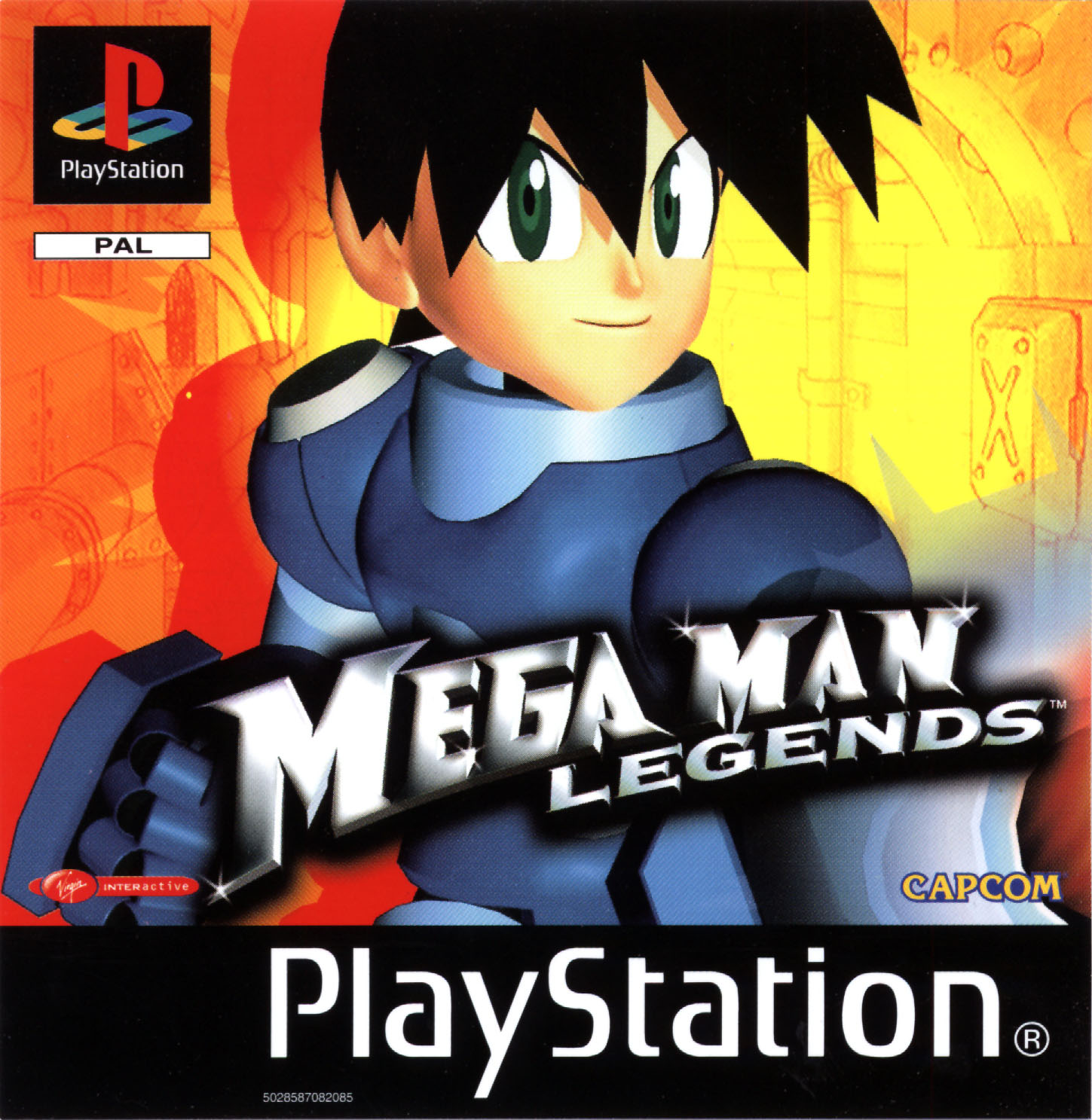Portada de Mega Man Legends · EU