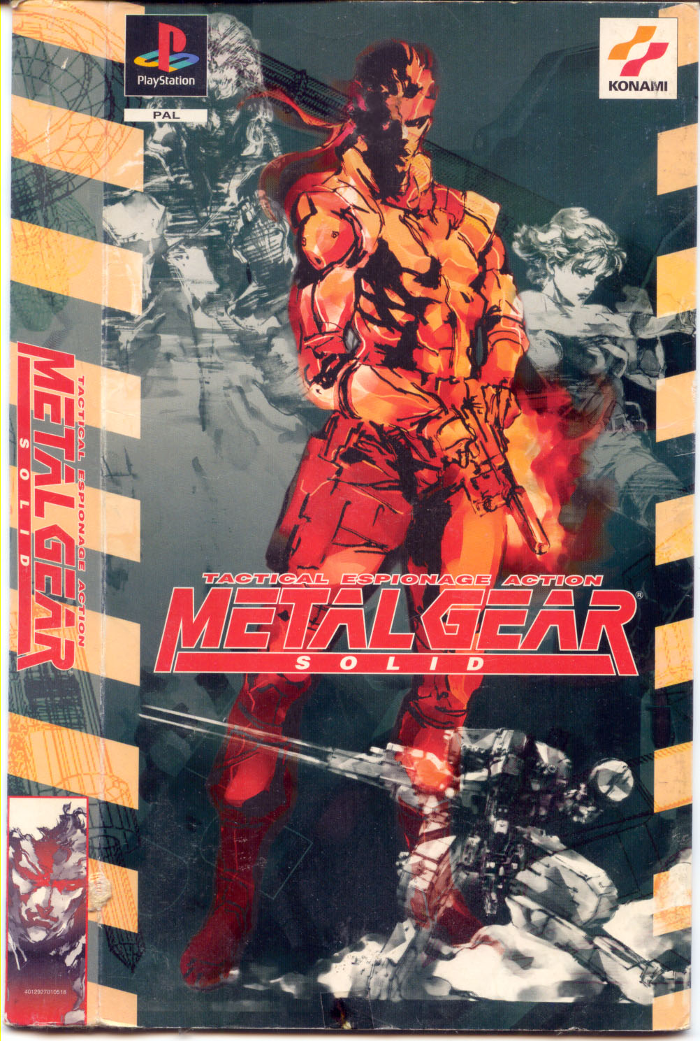 Portada de Metal Gear Solid · DE