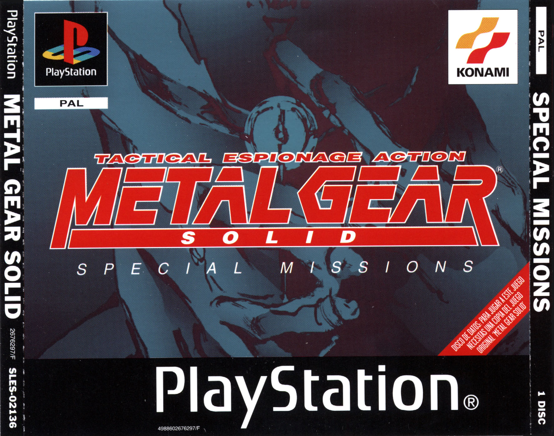 Portada de Metal Gear Solid Special Missions · ES